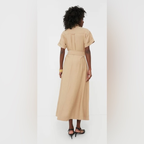 TUCKERNUCK Tan Lucienne Maxi Dress NO BELT - Picture 4 of 16